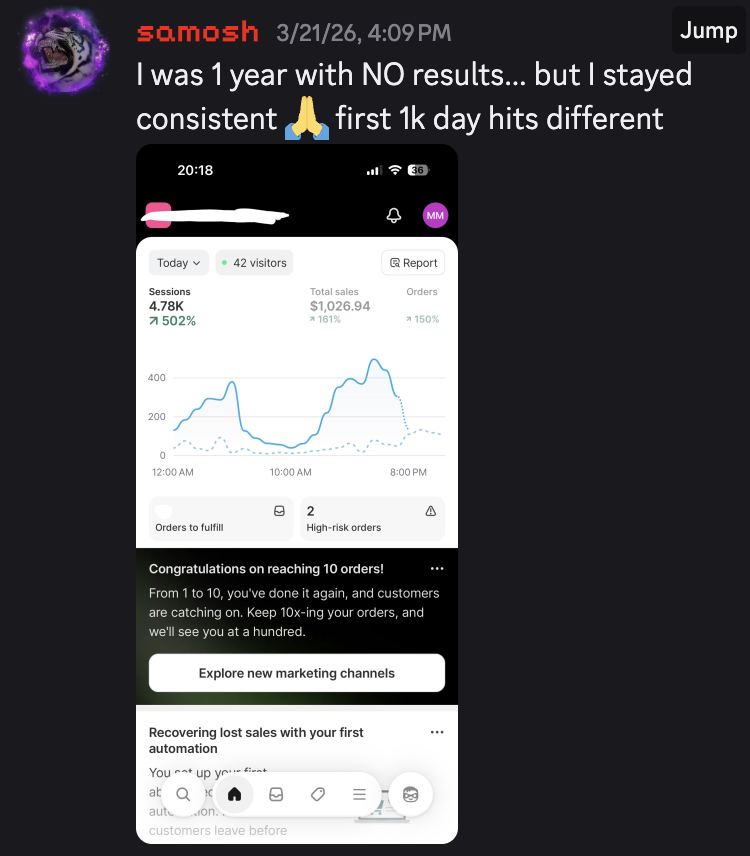 MDM student testimonial Samoshi